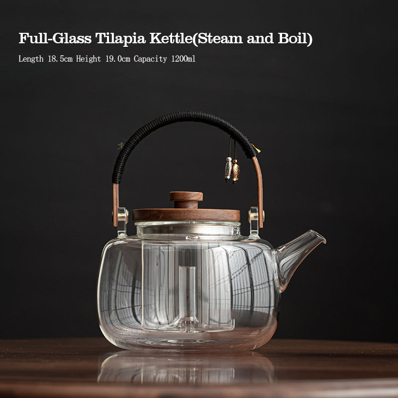 Kettle Glass Tea Stove Set