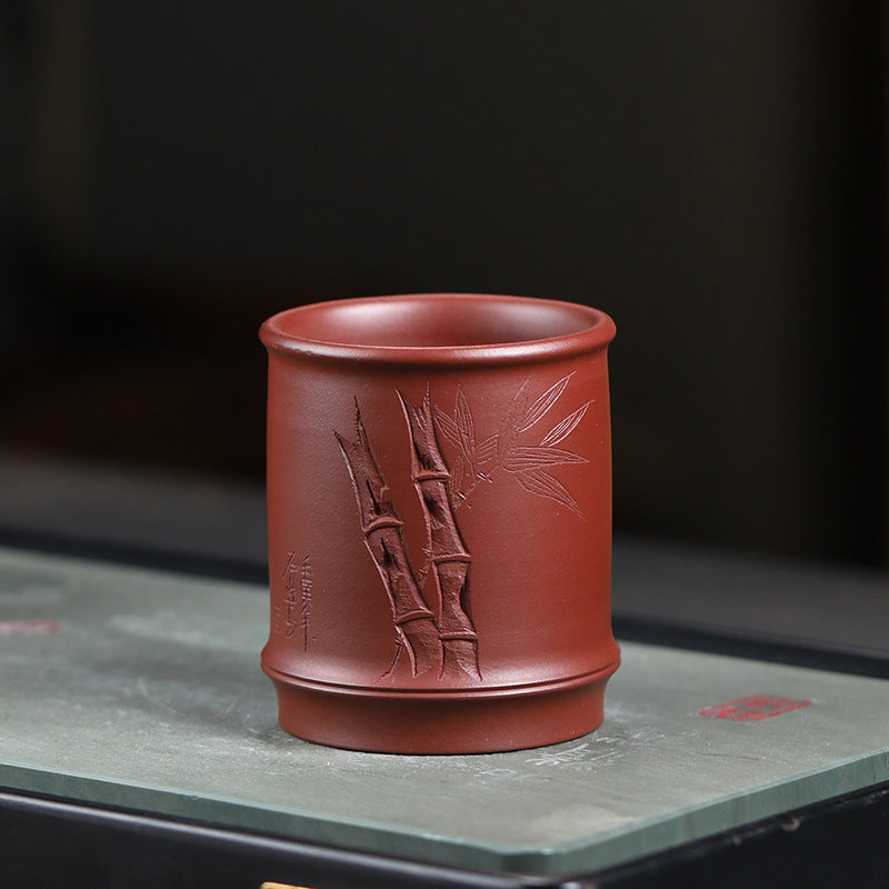 Hand-engraved personal cup