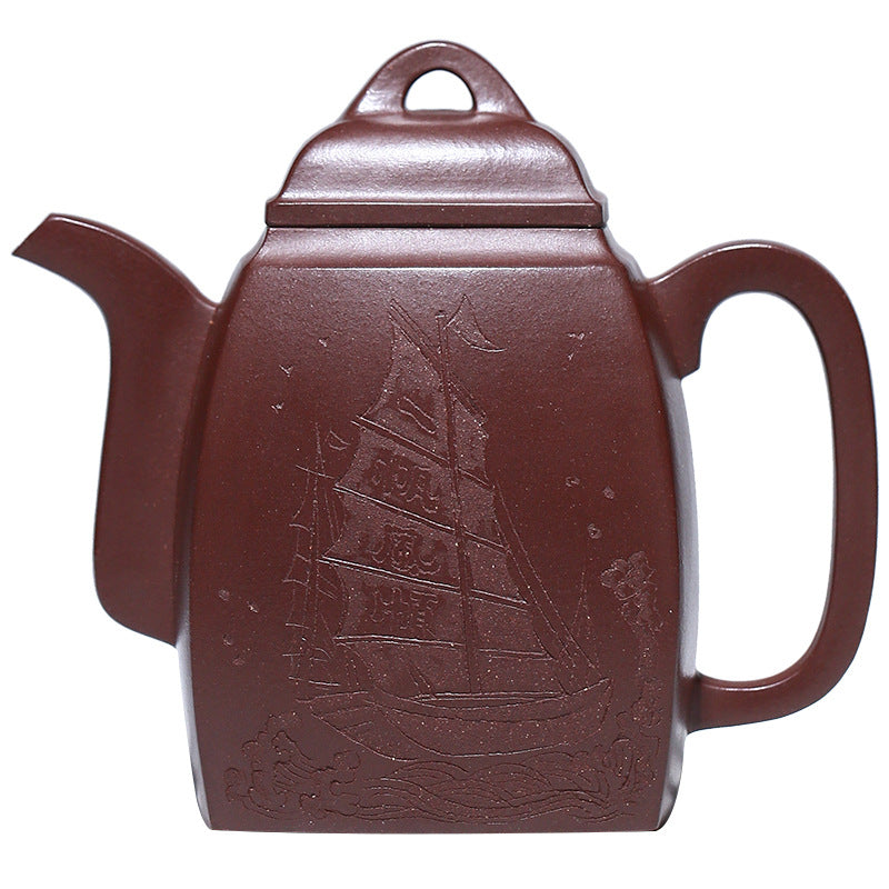 Ride the Wave Square Teapot